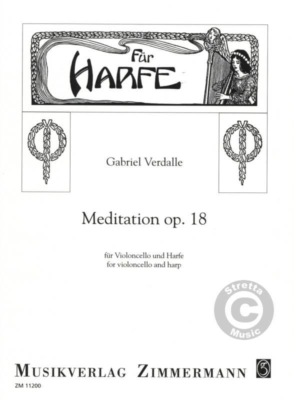 VERDALLE G. - MEDITATION OP.18 (VIOLONCHELO/ARPA)