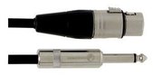 CABLE MICRO - ALPHA AUDIO  XLR HEMBRA  - JACK MONO 3M