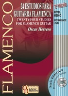 HERRERO O. - ESTUDIOS PARA GUITARRA FLAMENCA (24) (+CD) -