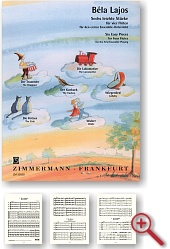 LAJOS B. - PIEZAS FACILES (6) 4 FLAUTAS