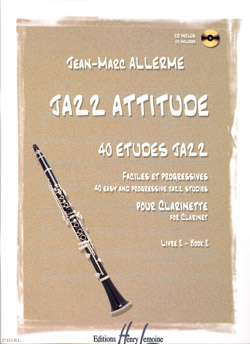 ALLERME J.M. - JAZZ ATTITUDE V.2 (+CD) (40 JAZZ ESTUDIOS FACILES Y PROGRESIVOS) -