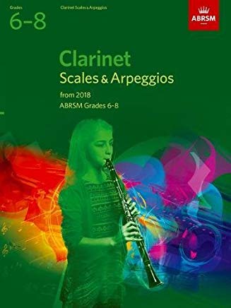 ABRSM - CLARINET SCALES & ARPEGGIOS GRADES 6-8