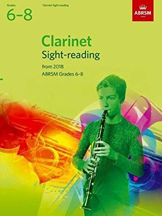 ABRSM - CLARINET SIGHT READING TESTS GRADES 6-8