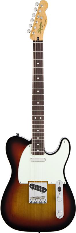 GUITARRA ELÉCTRICA SQUIER TELECASTER CLASSIC VIBE TELE CSTM 3TS
