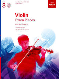ABRSM - VIOLIN EXAM PIECES 2020-2023 G.8 Score, Part & CD