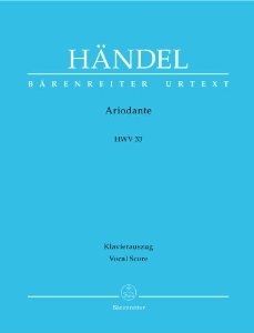 HANDEL G.F. - ARIODANTE HWV 33 URTEXT