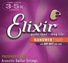 CUERDA GUITARRA ACUSTICA - ELIXIR PH.NANOWEB 16002(010-047)