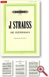 STRAUSS . J - EL MURCIELAGO (C/P) Aleman