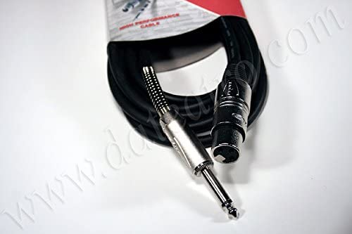 CABLE PROEL MIC XLR H/JACK M 10M. BULK200LU10 BK