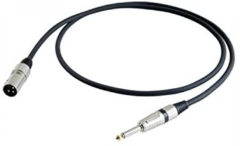 CABLE - PROEL MIC XLR M.J MONO 5 M STAGE 295LU5 BK