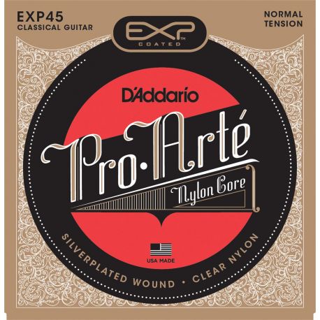 CUERDA GUITARRA CLASICA - D´ADDARIO EXP-45 NORMAL JGO