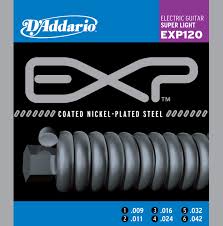 CUERDA GUITARRA ELECTRICA - D´ADDARIO EXP120 (09-042) JGO