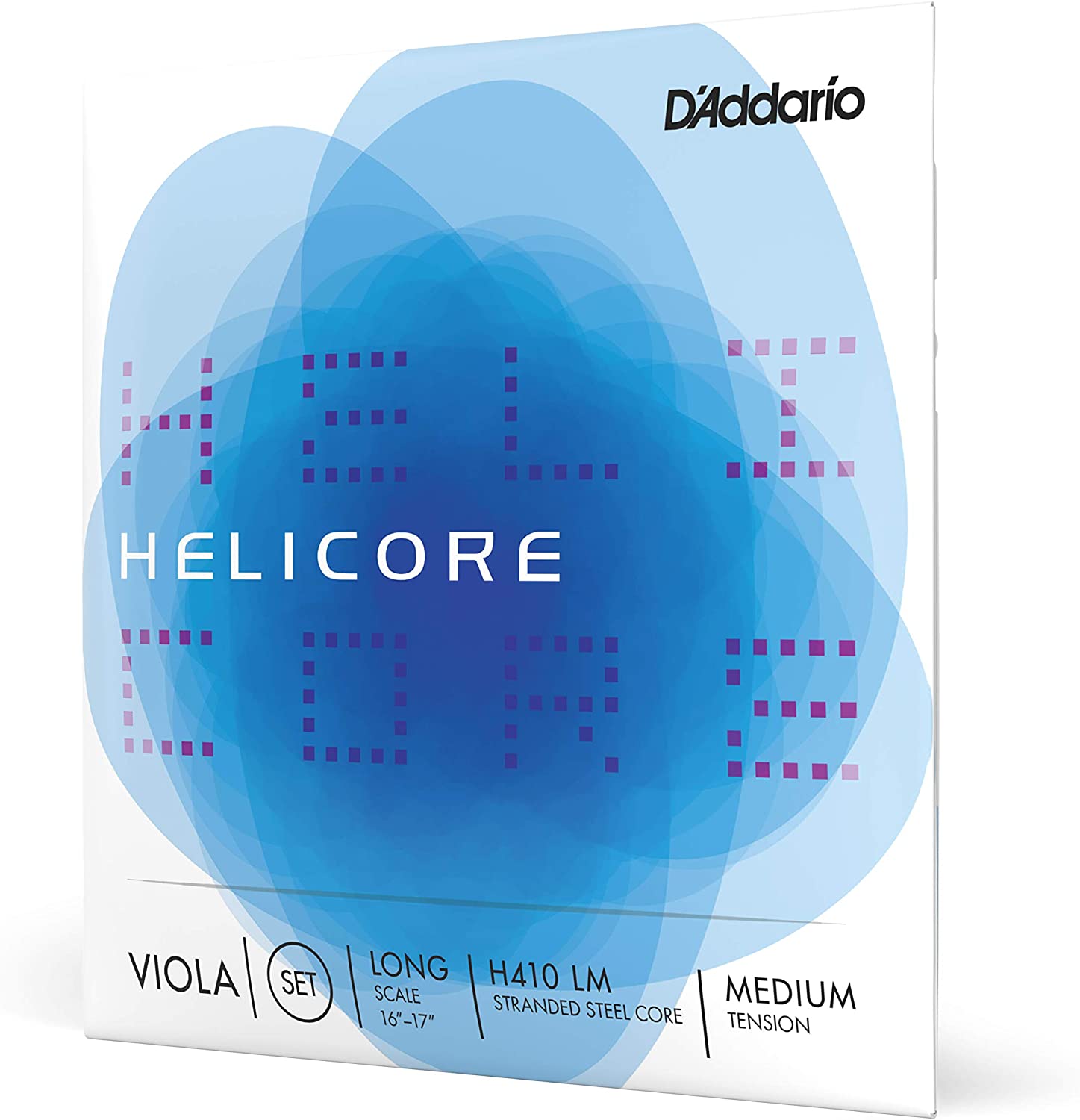 CUERDA VIOLA - D´ADDARIO HELICORE H410 LONG MED.JGO