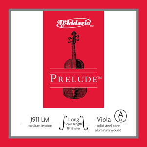 CUERDA VIOLA - D´ADDARIO PRELUDE J911LM 1º LA-A