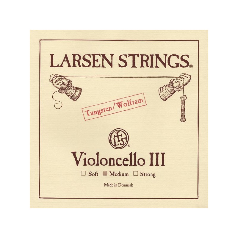 CUERDA VIOLONCHELO - LARSEN MEDIM 3ª SOL SOLISTA