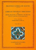 CORREA DE ARAUXO F. - LIBRO DE TIENTOS Y DISCURSOS DE MÚSICA PRÁCTICA, Y THEÓRICA III