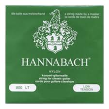 CUERDA GUITARRA CLASICA - HANNABAH 8001LT LOW TENSION