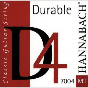 CUERDA GUITARRA CLASICA - HANNABACH DURABLE 7004MT RE4
