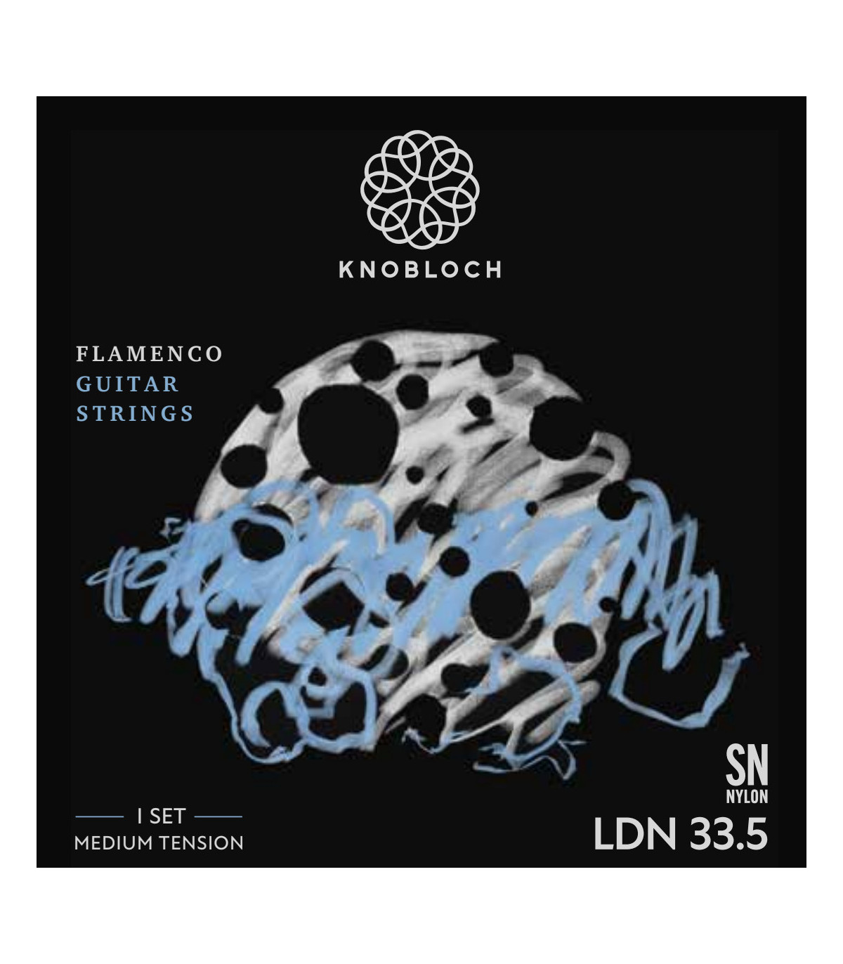 CUERDA GUITARRA FLAMENCA - KNOBLOCH LUNA DS SN MEDIUM TENSION LND 33.5