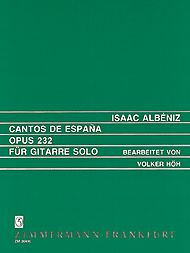 ALBENIZ I. - CANTOS DE ESPAÑA OP. 232 -GUITARRA