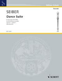 SEIBER M - DANCE SUITE VOL.1º  P/ST .4 RECORDERS(SATB)