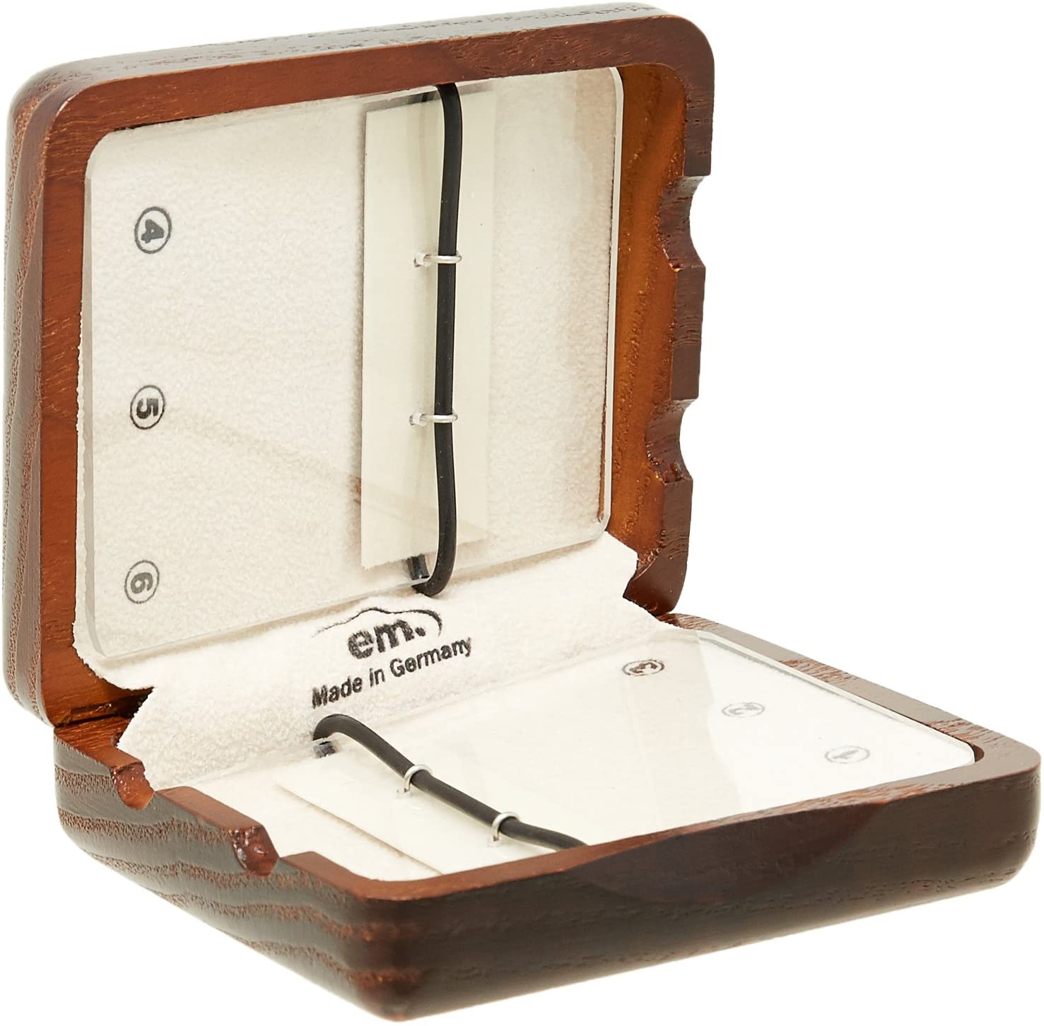 PORTACAÑAS CLARINETE - GEWA LACADO MARRON ROJIZO