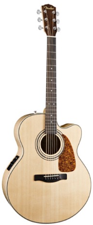 GUITARRA ACÚSTICA - FENDER PREAMP CJ 290 SCE Jumbo Maple - v2