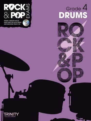 TRINITY COLLEGE - ROCK&POP EXAMS DRUMS GRADE 4