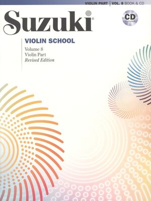 SUZUKI S. - ESCUELA VIOLIN V.8 (LIBRO+CD) INTERNATIONAL EDITION
