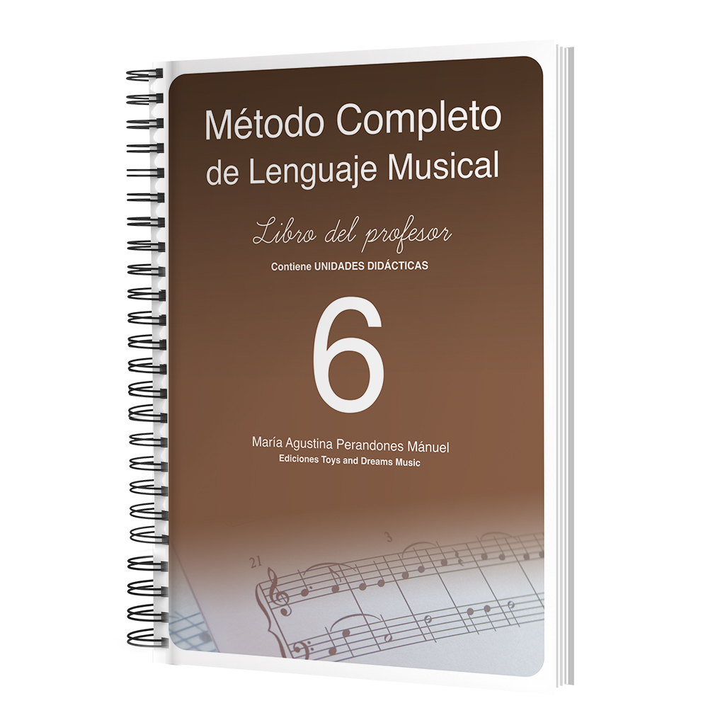 PERANDONES M.A.- METODO COMPLETO DE LENGAUJE MUSICAL 6 LIBRO DEL PROFESOR