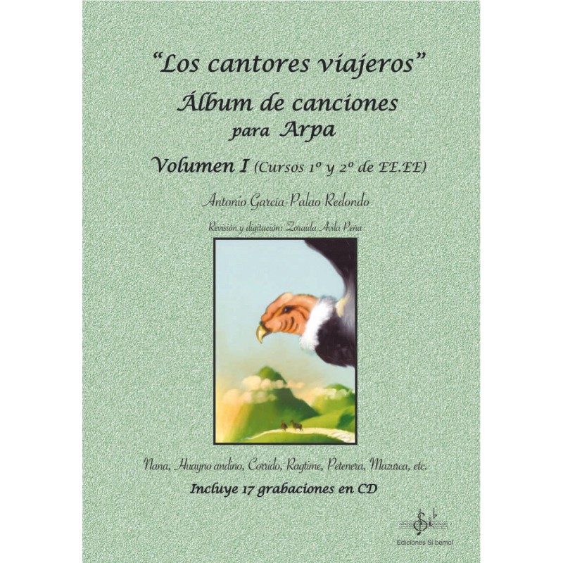 GARCIA PALAO - LOS CANTORES VIAJEROS ALBUM DE CANCIONES PARA ARPA VOL.I + DESCARGA