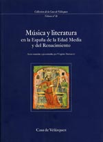 DUMANOIR V. - MUSICA Y LITERATURA EN LA ESPAÑA DE EDAD MEDIA Y DEL RENACIMIENTO