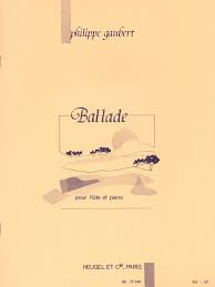 GAUBERT F. - BALLADE FLAUTA y  PIANO
