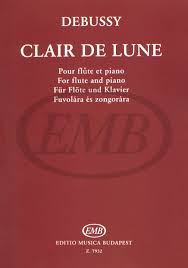 DEBUSSY C. - CLARO DE LUNA DE SUITE BERGAMASQUE - FLAUTA Y PIANO