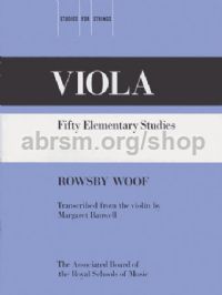WOOF R. - ESTUDIOS ELEMENTALES (50) -VIOLA