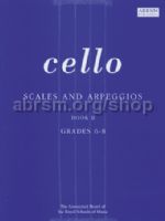 Scales and Arpeggios cello Grade 2 (6-8)