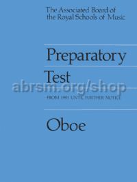 ABRSM PREPARATORY TEST - OBOE