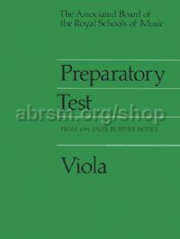 ABRSM PREPARATORY TEST - VIOLA