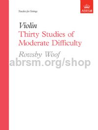 WOOF R. - ESTUDIOS MODERADA DIFICULTAD VIOLIN (30)