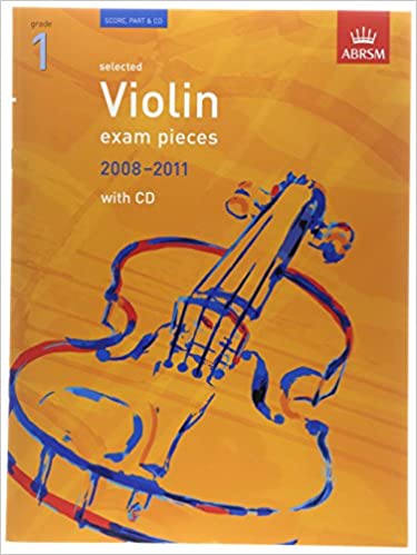 Selected Violin Exam Pieces 2008-2011 Grade 1 (violin & piano parts with CD)