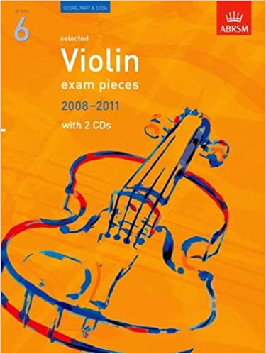 Selected Violin Exam Pieces 2008-2011 Grade 6 (violin & piano parts with CD)