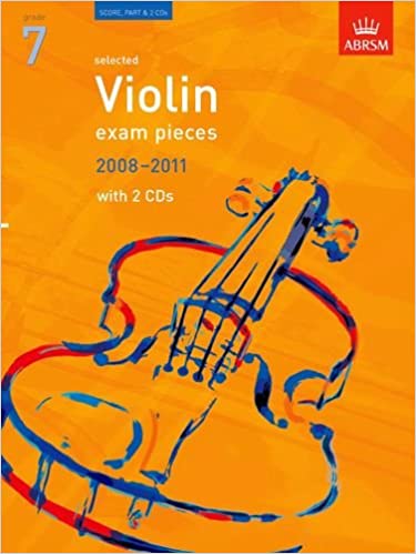 Selected Violin Exam Pieces 2008-2011 Grade 7 (violin & piano parts with CD)