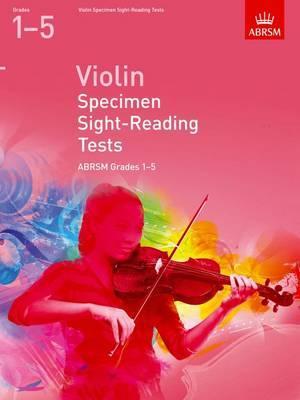 ABRSM - Specimen Sight-Reading Tests Grades 1-5 violin