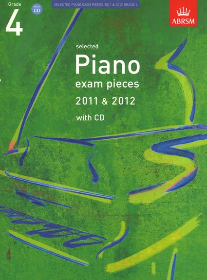 Selected Piano Exam Pieces 2011-2012 Grade 4 (Book & CD)