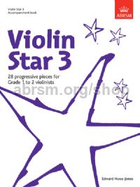 HUWS JONES E. - VIOLIN STAR V.3 PIANO ACC.