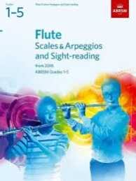 ABRSM -FLUTE SCALES&ARPEGIOS AND SIGHT READING GR.1-5