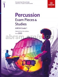 ABRSM - PERCUSSION EXAM PIECES Y ESTUDIOS 2020 GRADE 1