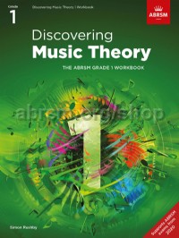 ABRSM - DISCOVERING MUSIC THEORY GRADE 1 WORKBOOK
