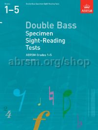 ABRSM - Specimen Sight Reading Tests Double Bass Grades 1-5