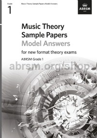Music Theory Sample Papers Model Answers, ABRSM Grade 1